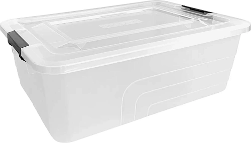 Контейнер для хранения с крышкой и ручками-защелками "BERGEN", 30.5*21.5*11.6см, 5л