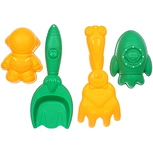 Набор для игры в песочнице "Космонавт", 19*11 см, 4 предмета