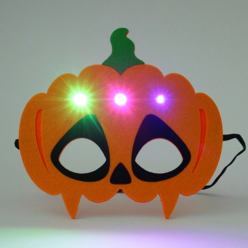 Ободок карнавльный Helloween - Тыква с подсветкой_3